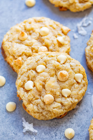 Coconut White Chocolate Cookies